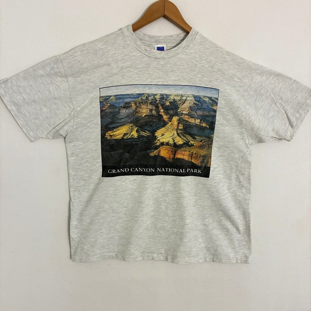 Vtg Grand Canyon National Park USA Made Shirt Men XL Single Stitch Nature Tee